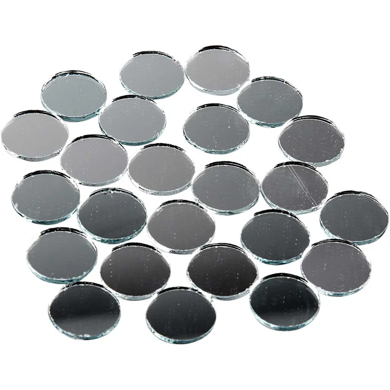 Spegelmosaik, runda, Dia. 18 mm, tjocklek 2 mm, 400 st./ 1 förp. [HOB-52295]