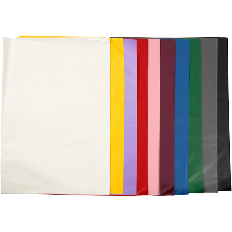 Silkespapper, ark 50x70 cm, 17 g, 10x25 ark/ 1 förp. [HOB-20891]