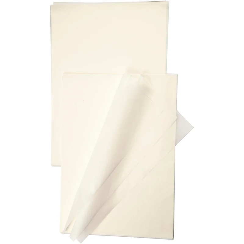 Imiterat Japanpapper, A3, tjocklek 14g/m2 mm, vit, 100 ark/ 1 förp. [HOB-20833]