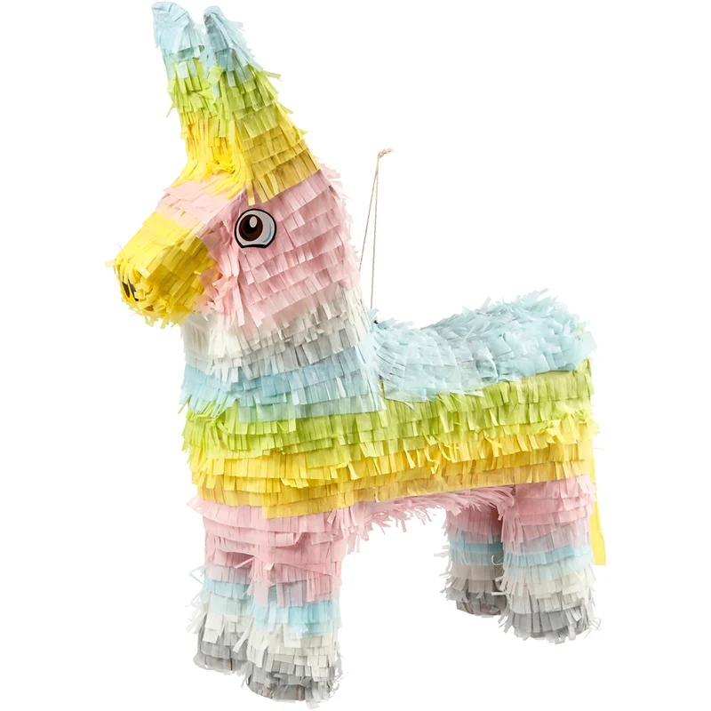 Piñata , stl. 39x13x55 cm, pastellfärger, 1 st. [HOB-20827]