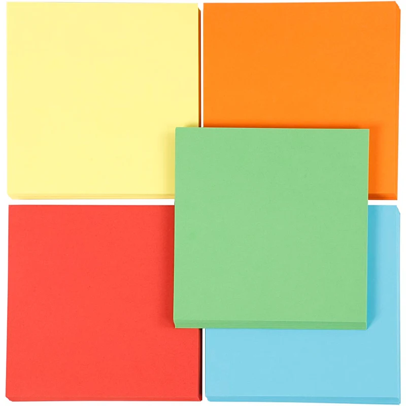 Origamipapper, stl. 15x15 cm, 80 g, 5x80 ark/ 1 förp. [HOB-20702]