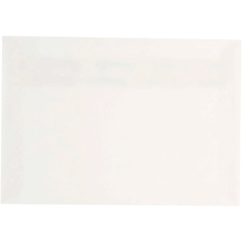 Kuvert, kuvertstl. 11,4x16,2 cm, 120 g, råvit, 50 st./ 1 förp. [HOB-20526]