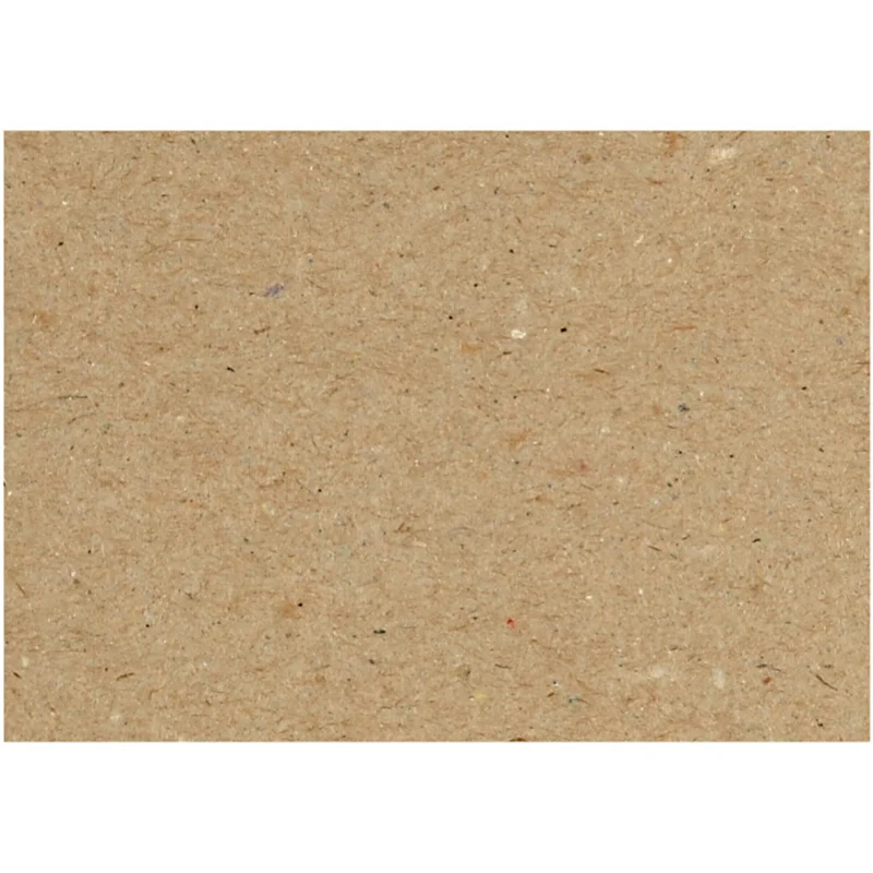 Återvunnen Kartong, ark 46x32 cm, 225 g, grå brun, 125 ark/ 1 förp. [HOB-20512]