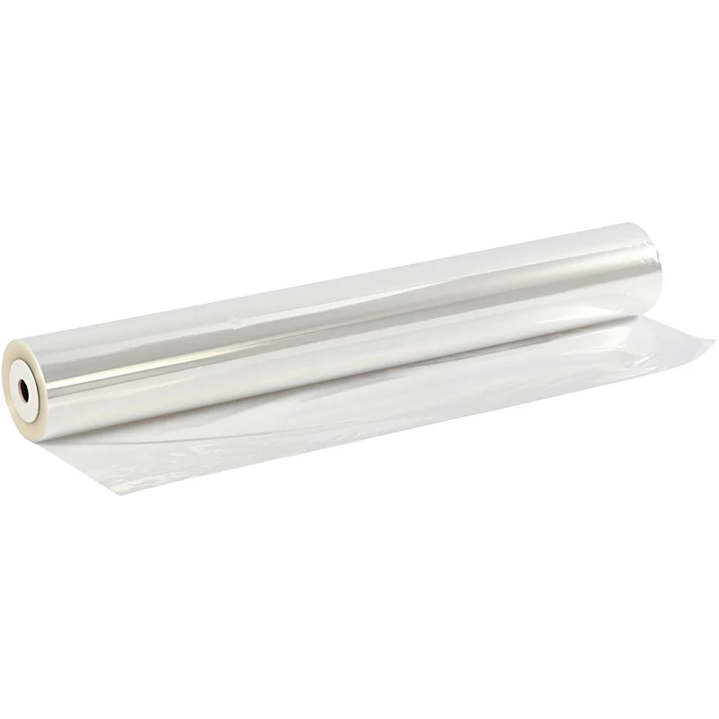 Cellofan, B: 70 cm, tjocklek 25 my, 200 m/ 1 rl. [HOB-20342]