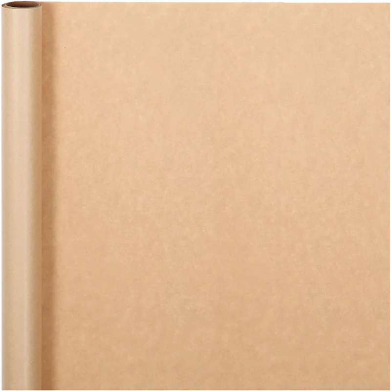 Presentpapper, B: 50 cm, 60 g, beige, 5 m/ 1 rl. [HOB-20264]