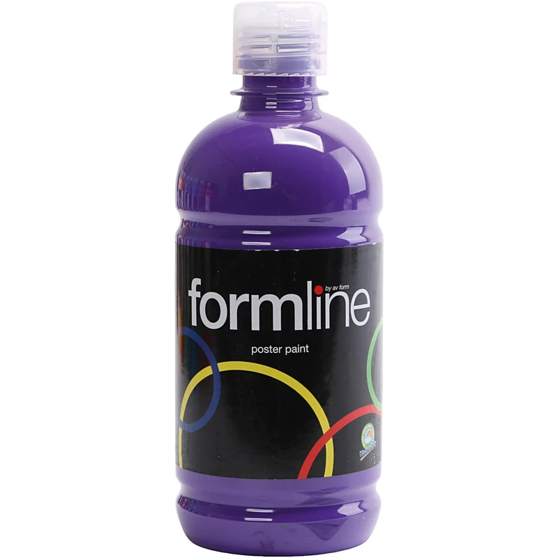 Temperafärg Matt, violet, 500 ml/ 1 flaska [HOB-642044]