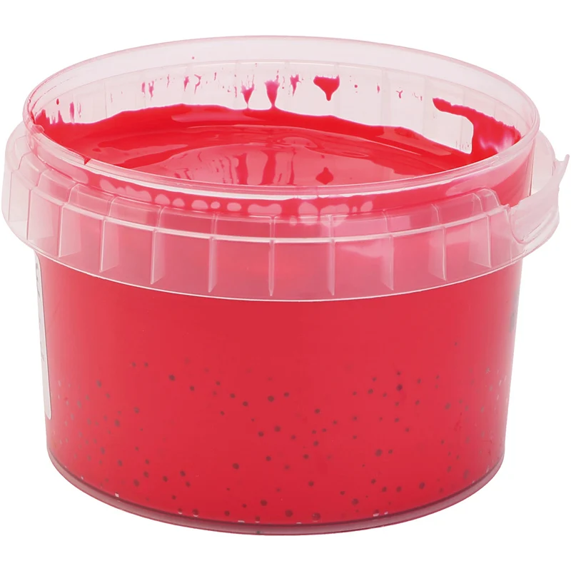 PRIMO Fingerfärg, röd, 250 ml/ 1 flaska [HOB-630134]