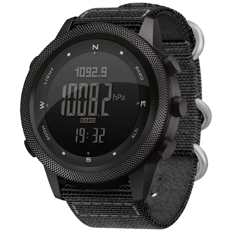 NORTH EDGE Military Smart Watch – Altimeter, Barometer, Thermometer, Compass, 50m Waterproof