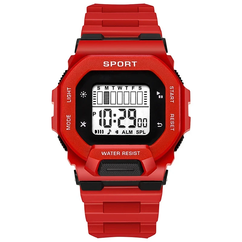 YIKAZE Men's LED Digital Sport Watch – Waterproof, Outdoor Adventure, Multifunctional