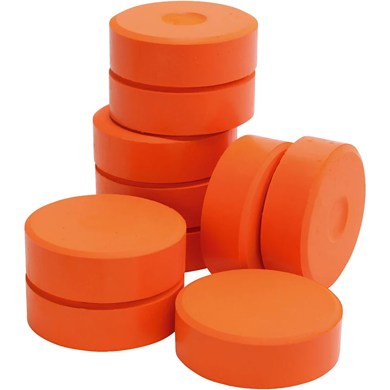 Vattenfärg, orange, H: 19 mm, Dia. 57 mm, 10 st./ 1 förp. [HOB-627224]