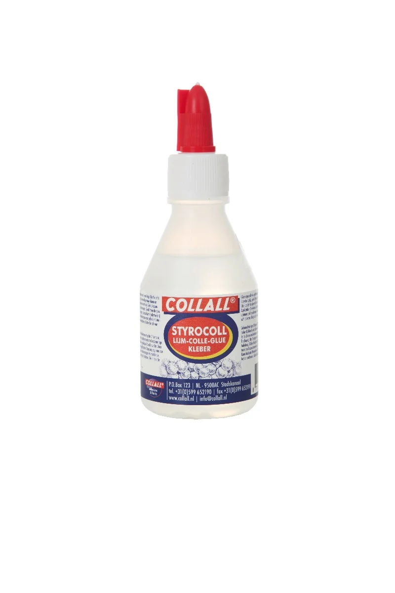 Styrocoll Lim transparent 100 ml i flaska (1 st.) [COL-ST0100]