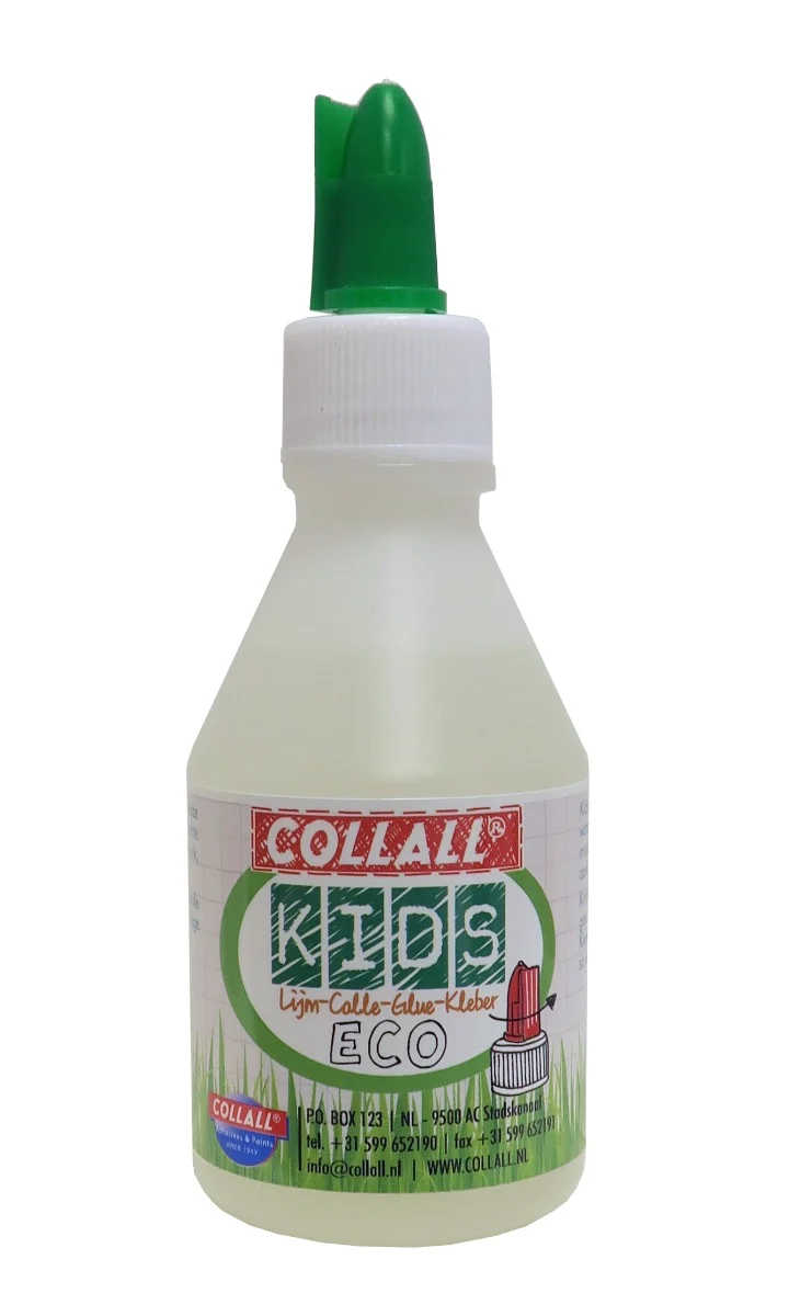 Ekologiskt barnlim transparent 100 ml i flaska (1 st.) [COL-KE0100]