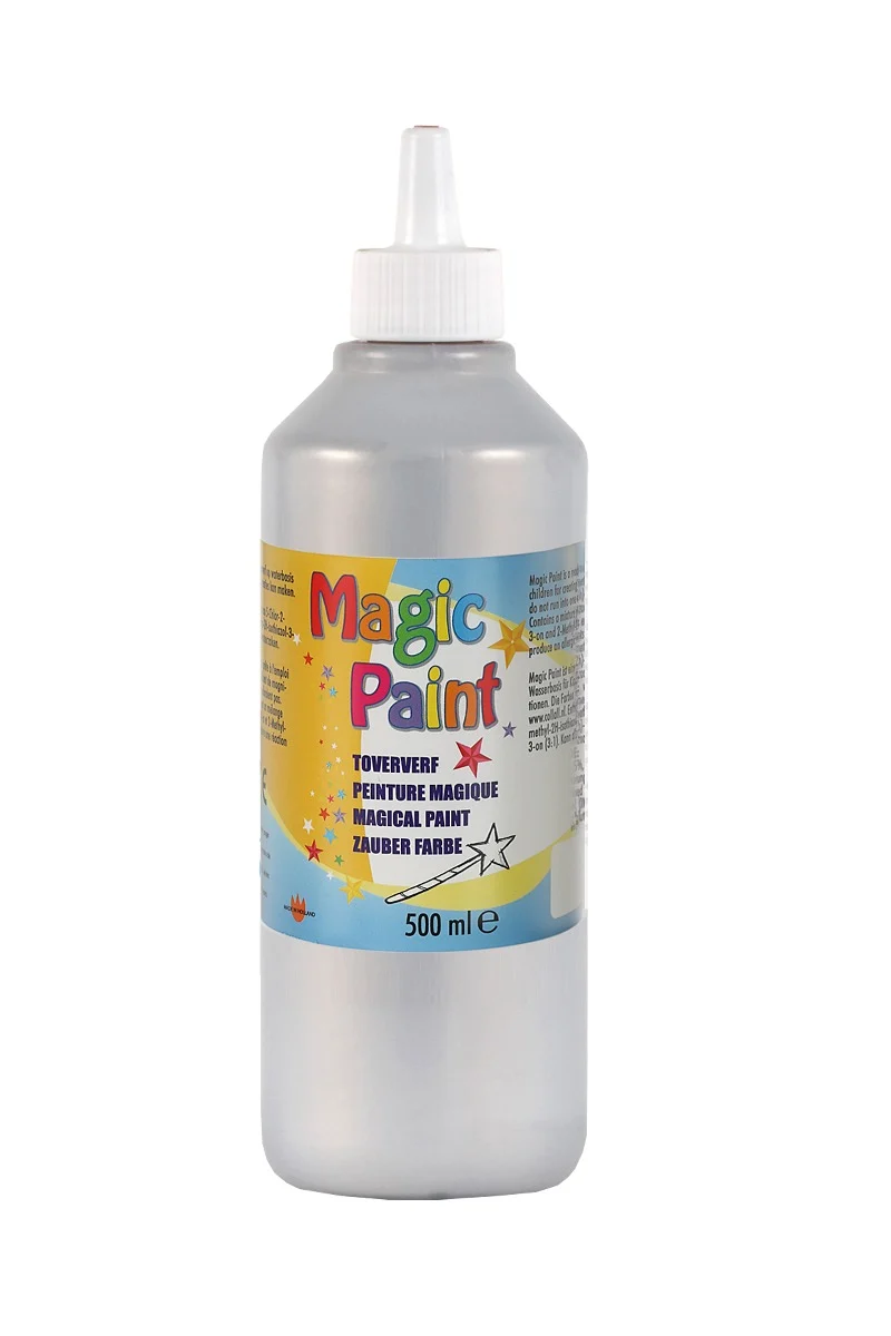 Magic paint, special Silver 500ml i flaska (1 st.) [COL-BC050074]