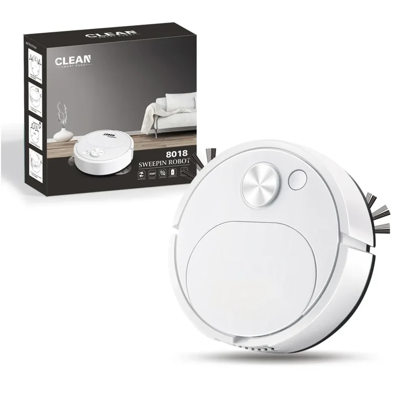 3-in-1 Smart Robot Vacuum Cleaner with Mopping - 1500Pa Wireless Sweeping for Home & Office