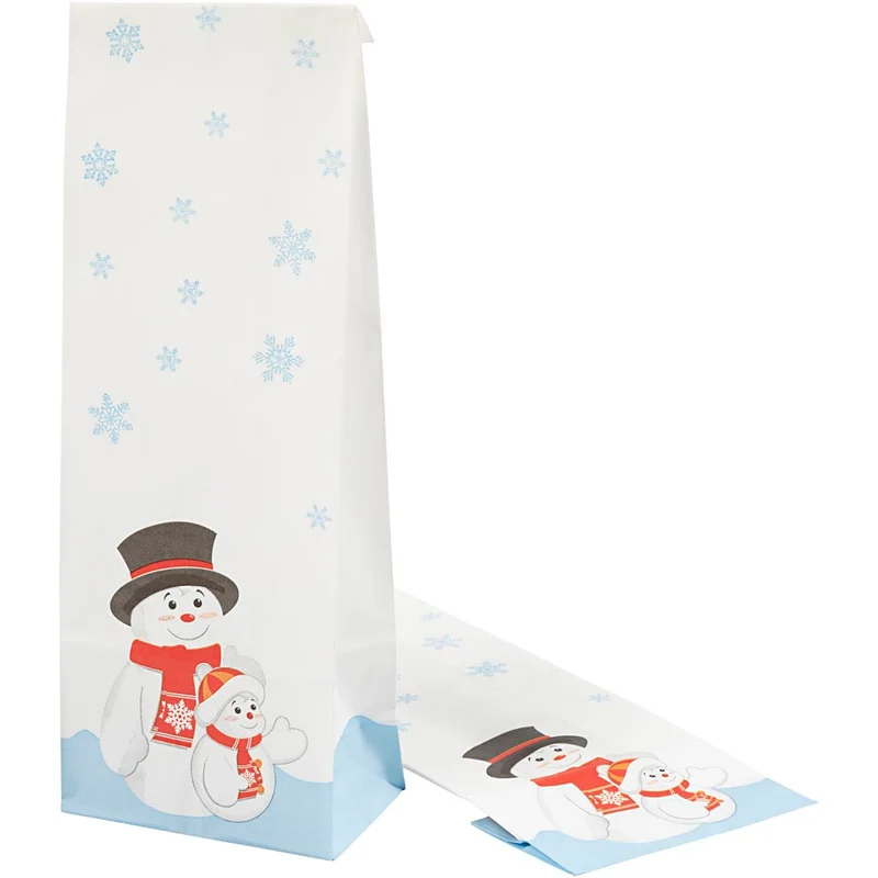 Godispåse med julmotiv, julmotiv, H: 28 cm, stl. 6x10 cm, 60 g, 100 st./ 1 förp. [HOB-528100]