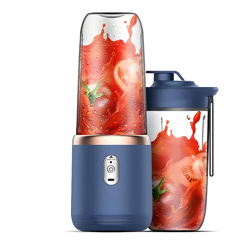 Portable Juicer Blender 400ml – USB Rechargeable Electric Fruit Juicer & Smoothie Cup