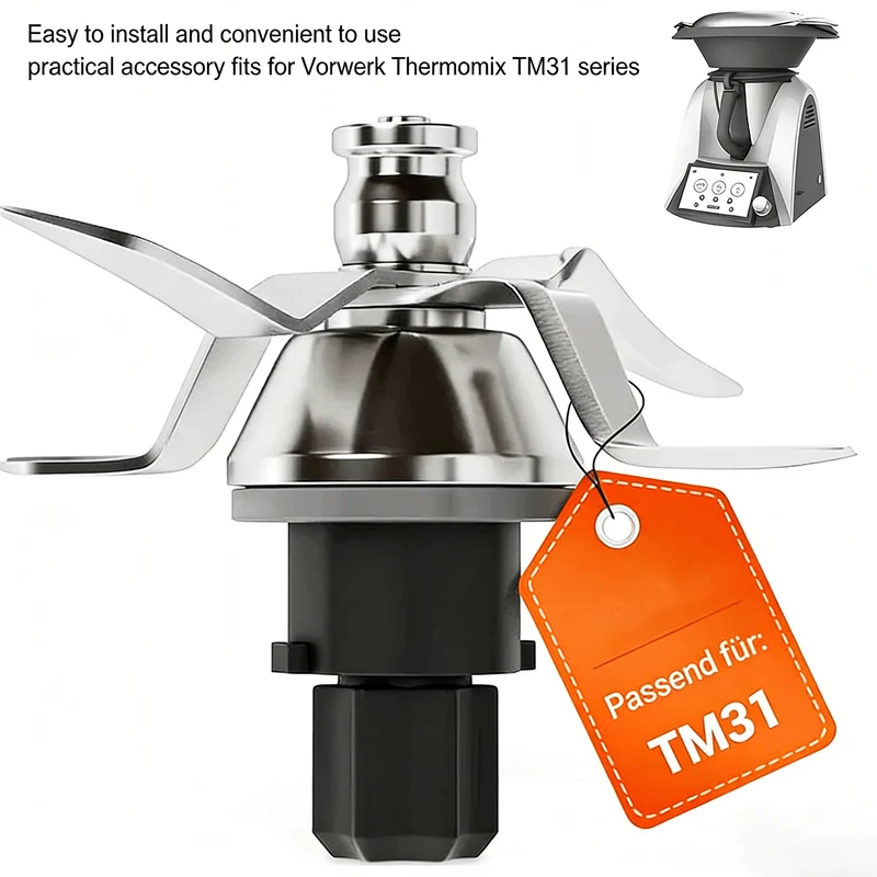 Replacement Blender Blade for Vorwerk Thermomix TM31 – Food Processor Mixing Knife