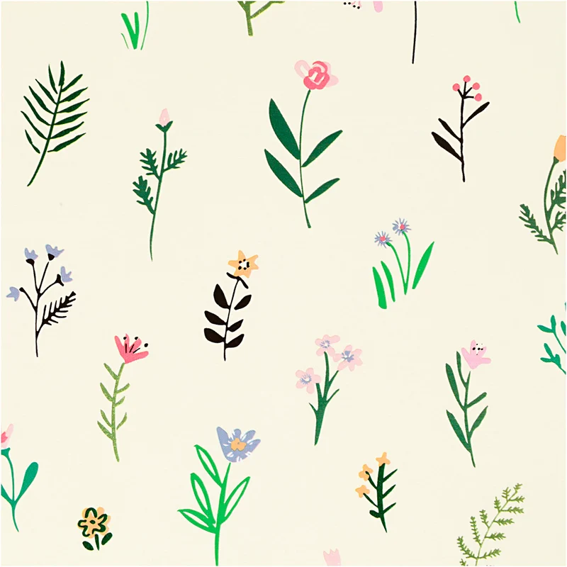 Presentpapper, flora, B: 50 cm, 80 g, 100 m/ 1 rl. [HOB-556432]