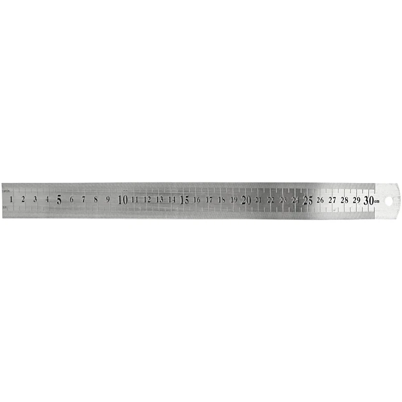 Stållinjal, L: 30 cm, 1 st. [HOB-11709]