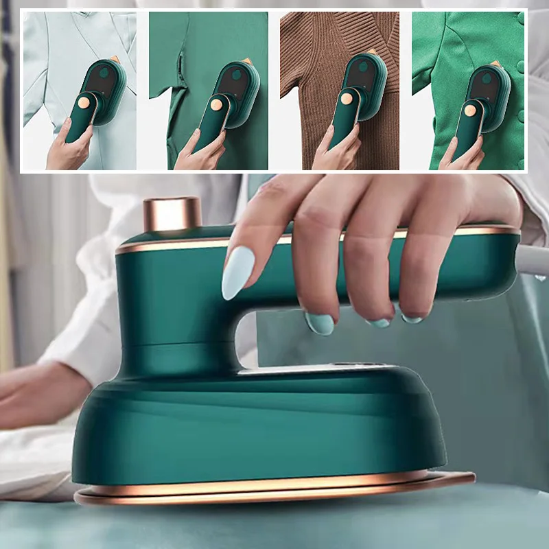 Mini Handheld Steam Iron – Travel-Ready Wet & Dry Garment Steamer