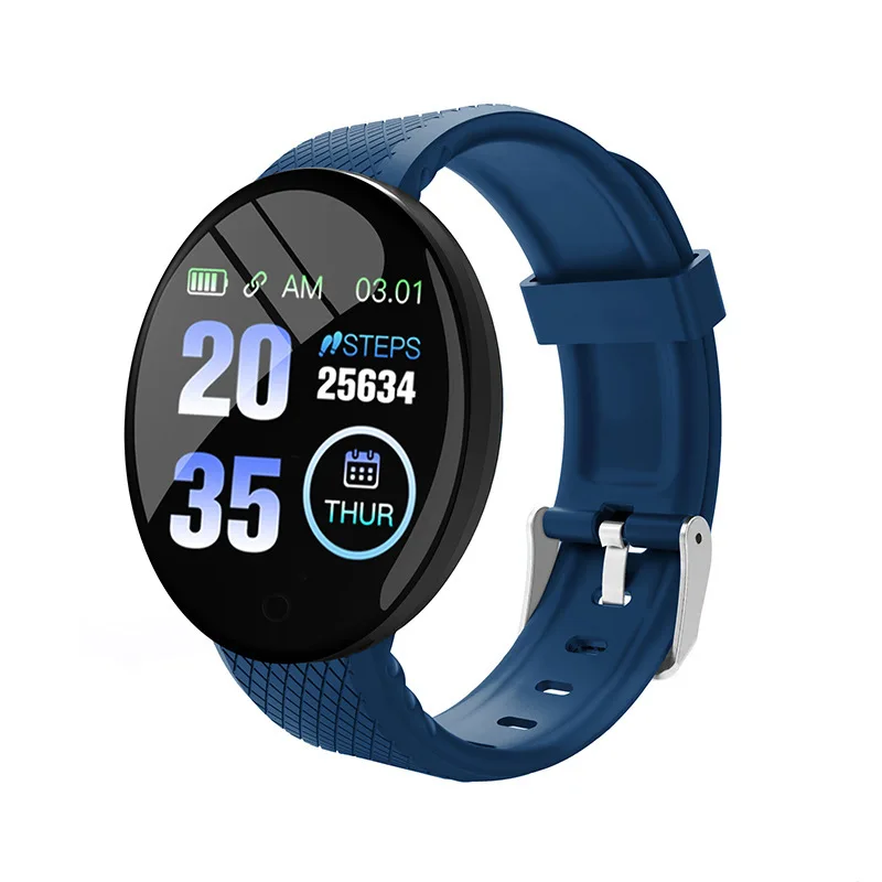 D18 Smart Watch – Waterproof Fitness Tracker with Heart Rate & Sleep Monitor