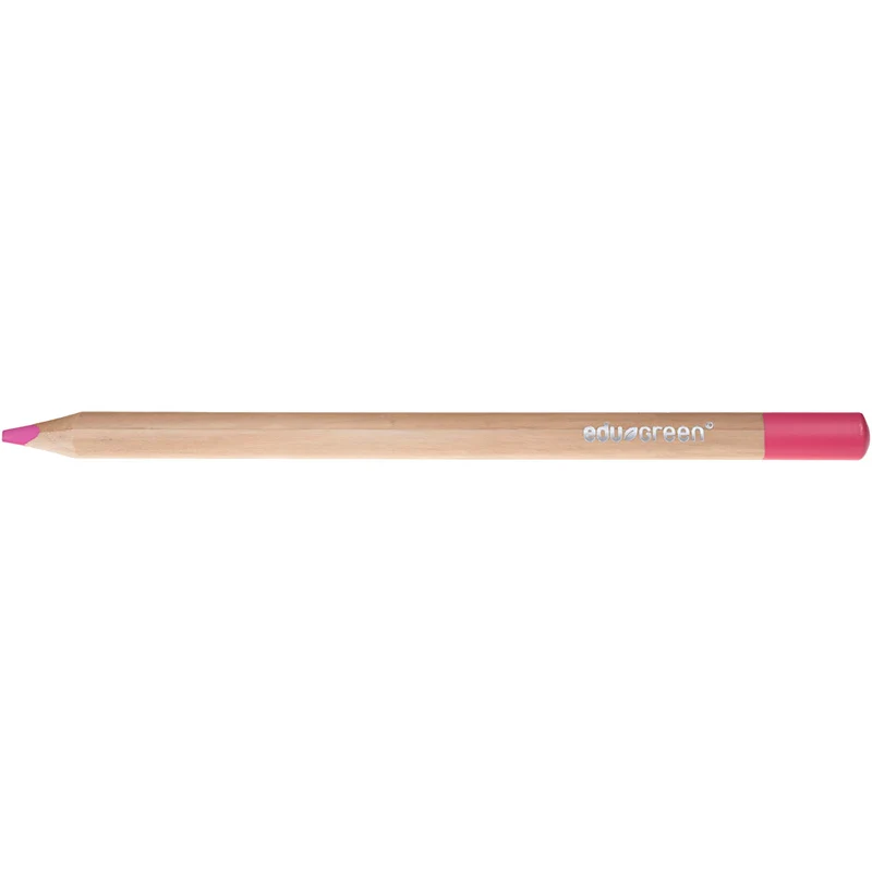 Edugreen Kraftiga Färgpennor, kärna 5 mm, rosa, 10 st./ 1 förp. [HOB-408240]