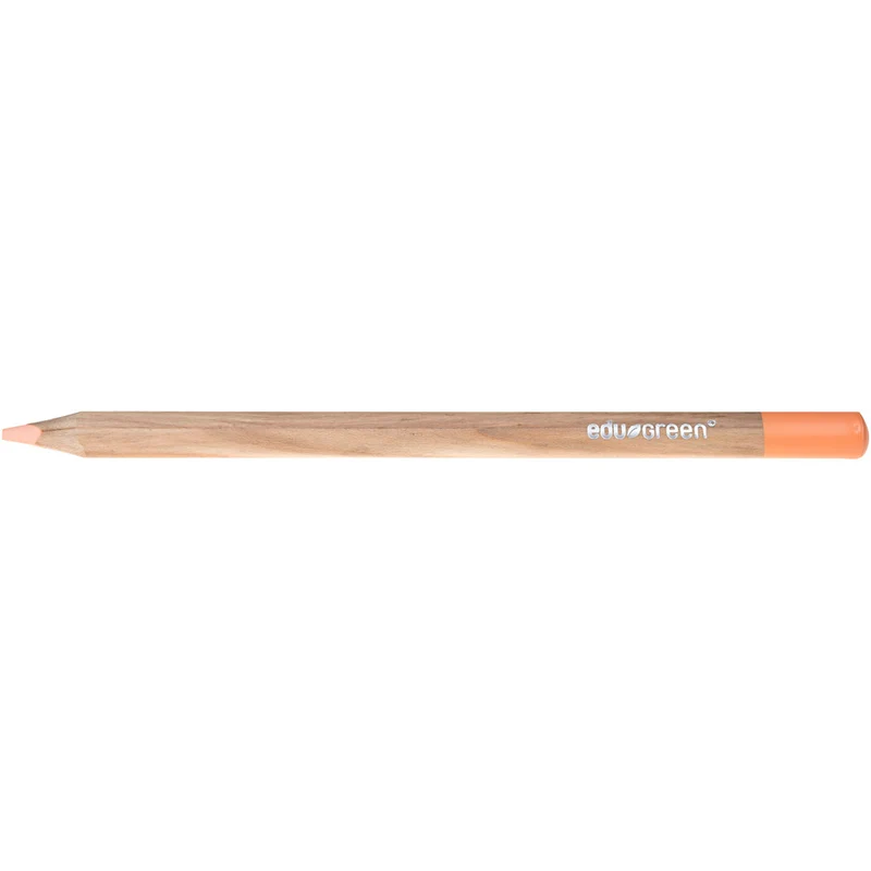 Edugreen Kraftiga Färgpennor, kärna 5 mm, laxfärgad, 10 st./ 1 förp. [HOB-408229]