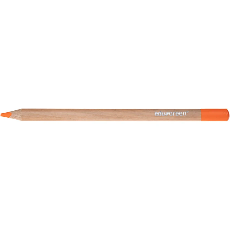 Edugreen Kraftiga Färgpennor, kärna 5 mm, orange, 10 st./ 1 förp. [HOB-408224]