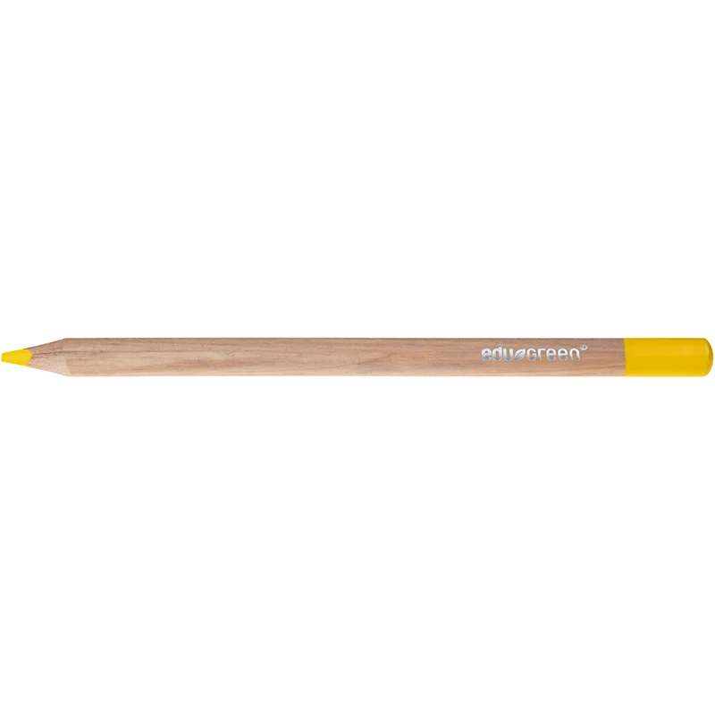Edugreen Kraftiga Färgpennor, kärna 5 mm, gul, 10 st./ 1 förp. [HOB-408214]