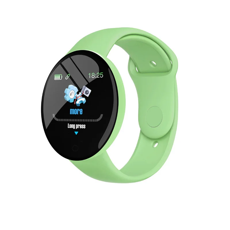 D18 Smartwatch - Circular Color Screen, Multi-Sport Modes, Call & Music Control