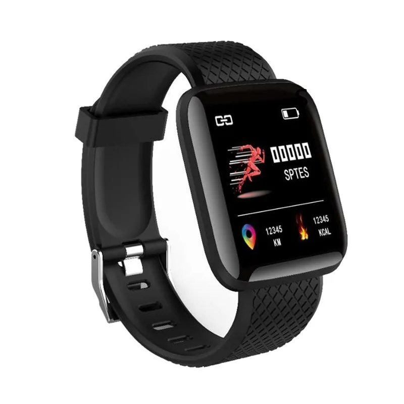 116Plus Smart Watch - Full Touch Screen IP67 Waterproof Fitness Tracker