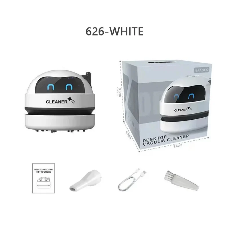 USB Electric Desktop Vacuum Cleaner – Mini Keyboard & Car Dust Cleaner, Rechargeable