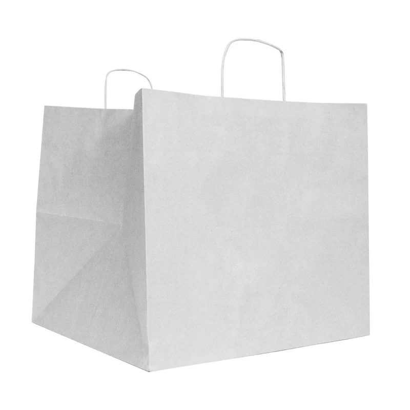 Pizzapåsar 33+33x33cm vita (100 st) [FP-DPT107]
