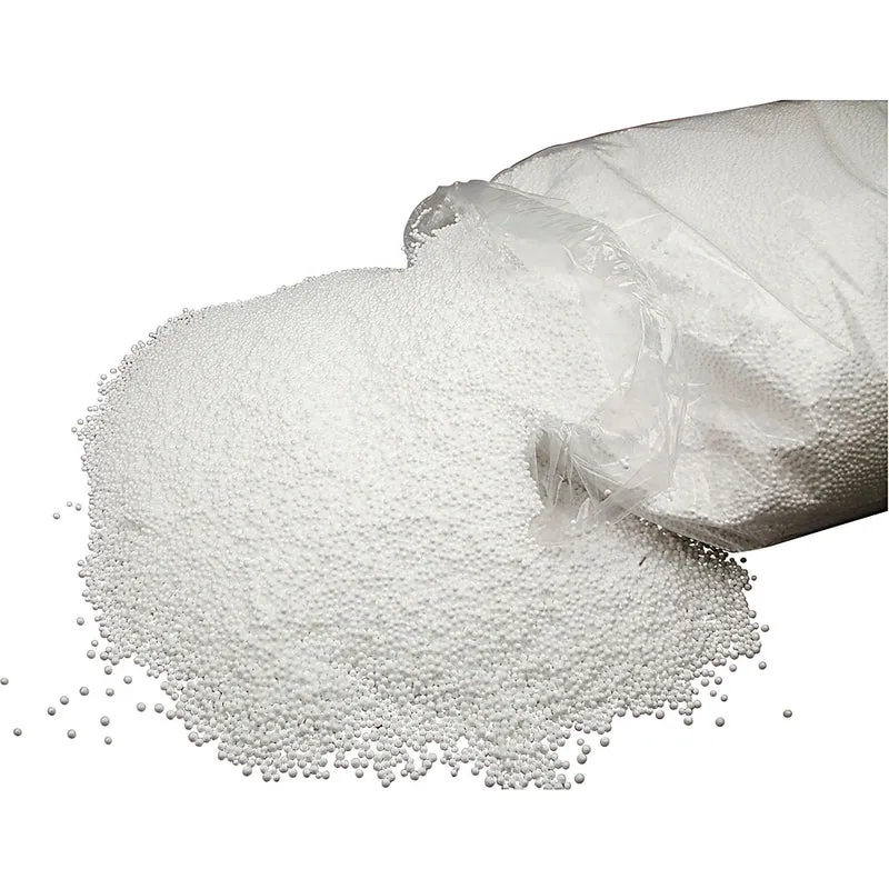 Små frigolitkulor, stl. 5 mm, vit, 100 l/ 1 påse [HOB-49862]