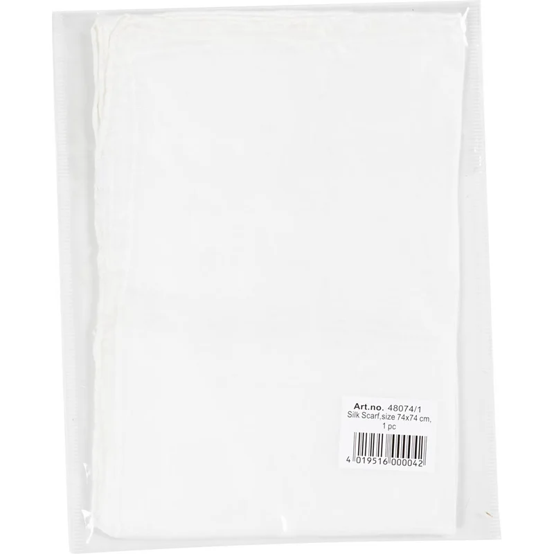 Sidenscarf, stl. 74x74 cm, 22 g, 1 st. [HOB-48074]