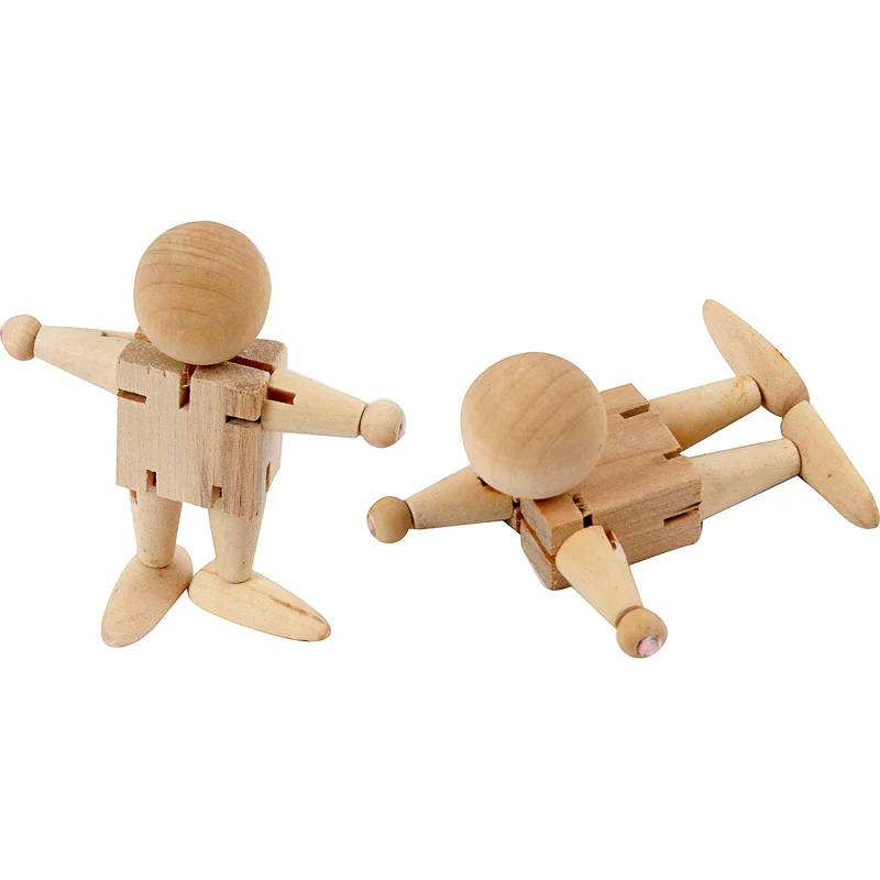 Elastiska figurer, H: 8 cm, 5 st./ 1 förp. [HOB-512911]