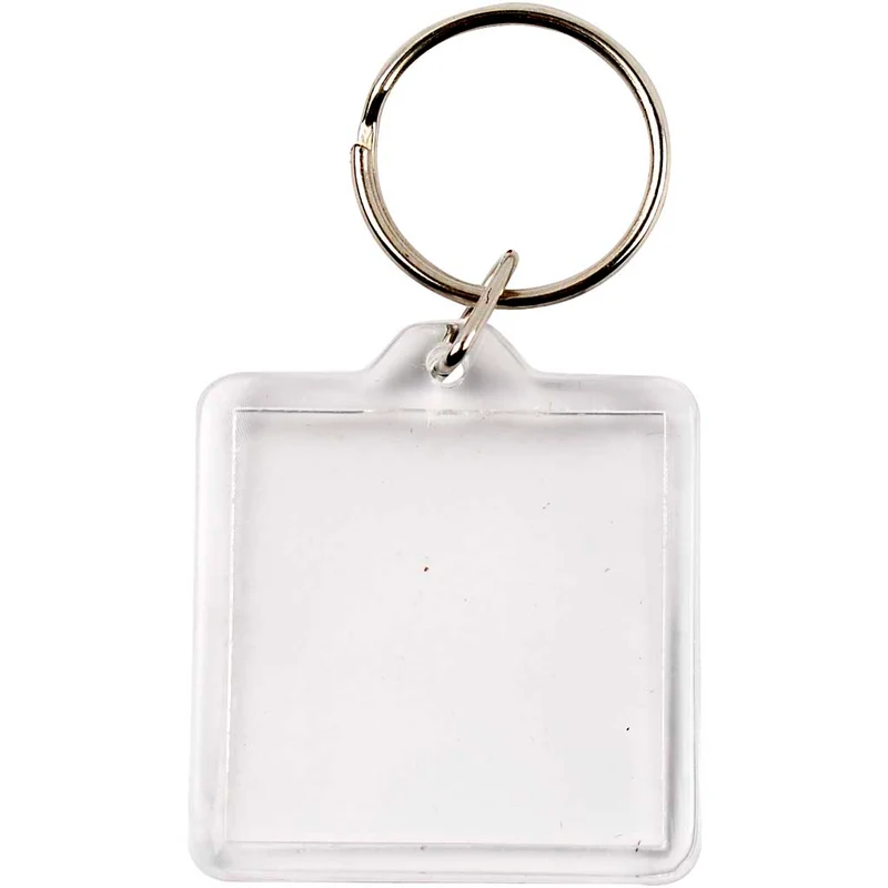 Nyckelringar berlocker, stl. 40x40 mm, 25 st./ 1 förp. [HOB-51272]