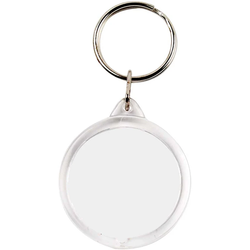 Nyckelringar berlocker, Dia. 40 mm, 25 st./ 1 förp. [HOB-51270]