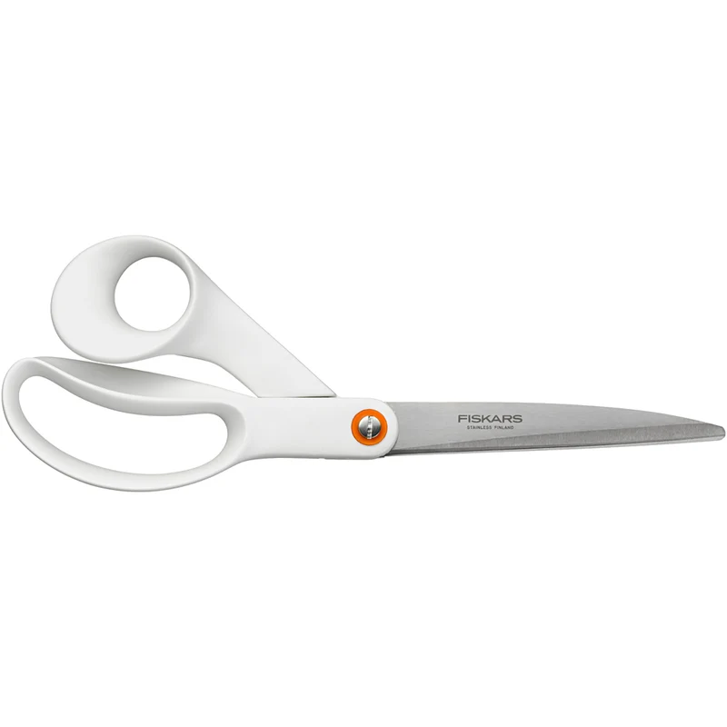 Fiskars Universalsax, L: 24 cm, höger, vit, 1 st. [HOB-1020414]