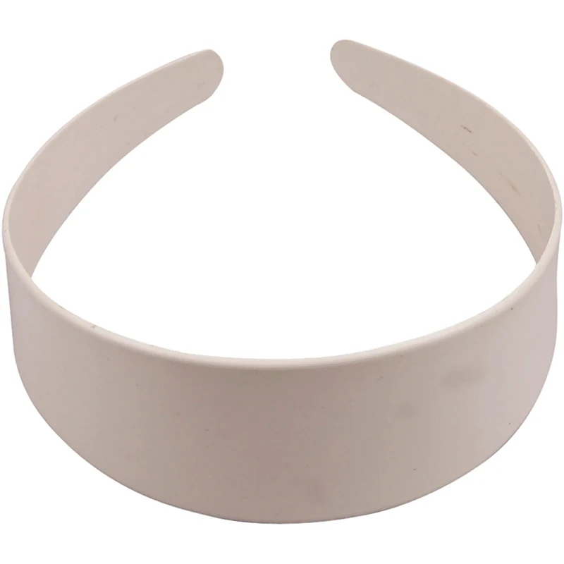 Diadem, B: 40 mm, vit, 1 st. [HOB-474160]