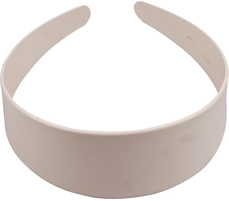 Diadem, B: 40 mm, vit, 20 st./ 1 förp. [HOB-47416]