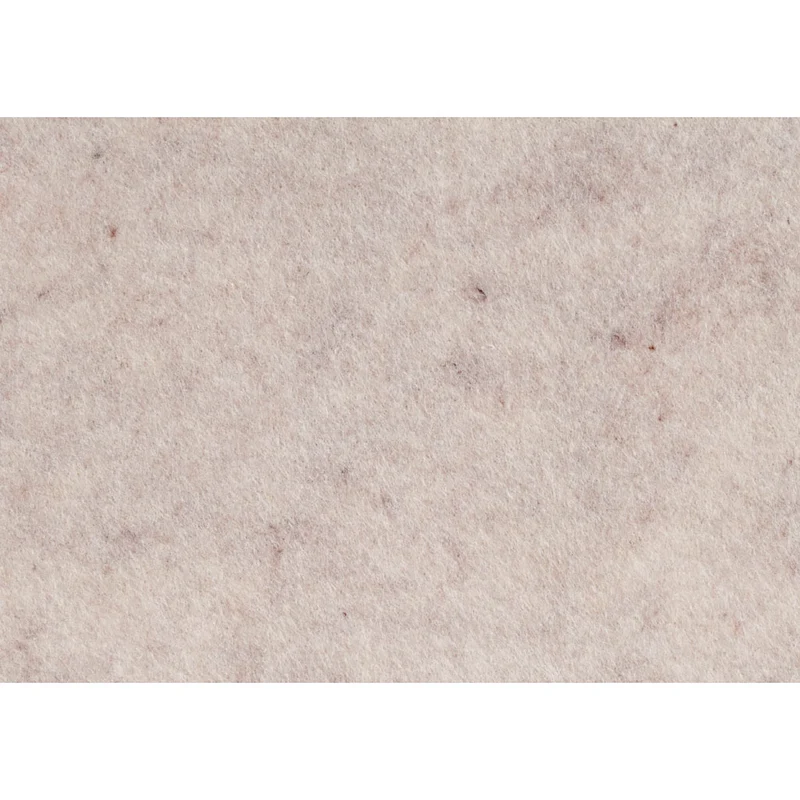 Hobbyfilt, A4, ark 210x297 mm, tjocklek 1,5-2 mm, Melerad, råvit, 10 ark/ 1 förp. [HOB-45524]
