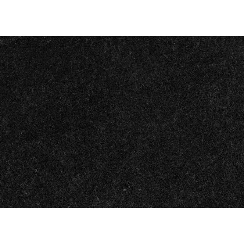 Hobbyfilt, A4, ark 210x297 mm, tjocklek 1,5-2 mm, Melerad, svart, 10 ark/ 1 förp. [HOB-45522]