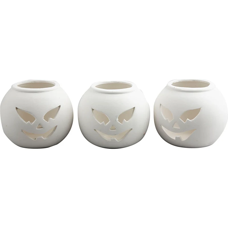 Värmeljusstake, stl. 9x9x7,5 cm, vit, 12 st./ 1 förp. [HOB-50500]