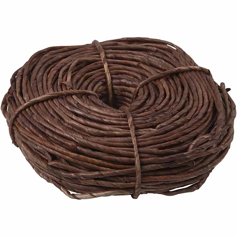 Majssnöre, B: 3,5-4 mm, ca. 60 m, brun, 300 g/ 1 bunt [HOB-50391]