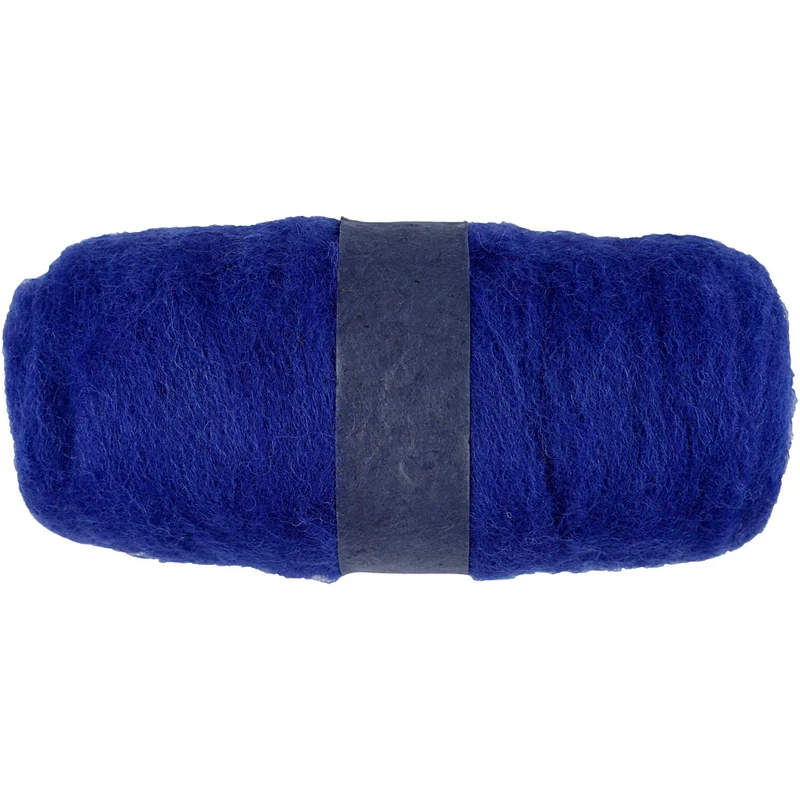 Kardad Ull, kungsblå, 100 g/ 1 bunt [HOB-451860]