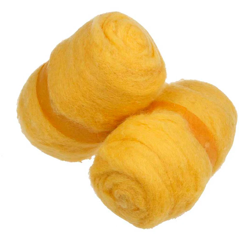 Kardad Ull, gul, 2x100 g/ 1 bunt [HOB-45177]