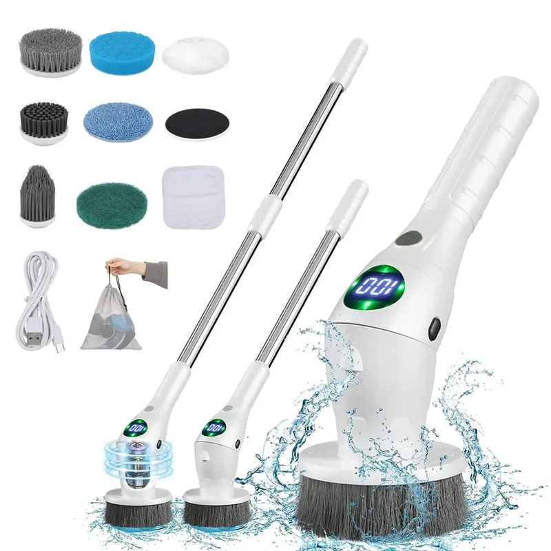 Household Cleaning Brush Set - Multi-Purpose Scrubbing Tools