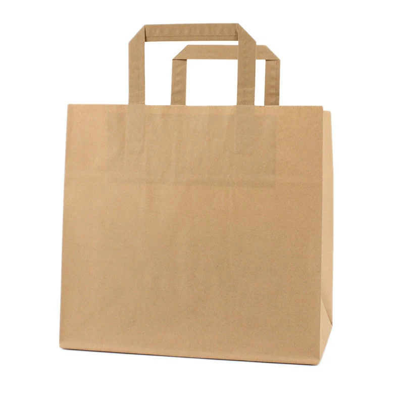 Påsar för take-away 32+21,5x27cm Bruna (250 st) [FP-DPL044]
