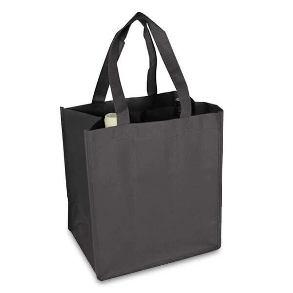 Vinpåsar 27+19x30cm mörkgrå (50 st) [FP-DNW061]